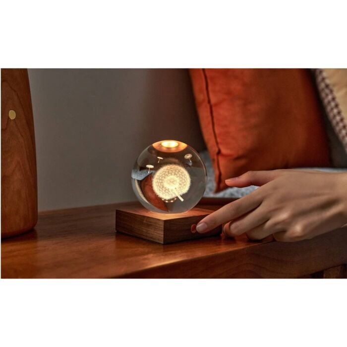 Gingko Amber Crystal Light - Dandelions